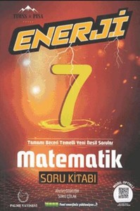  7.Sınıf Enerji Matematik Soru Kitabı Palme Yayınevi