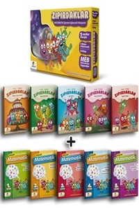 1.Sınıflar için Zıpırdaklar Seti 10 kitap 4 Boyut Yayınları