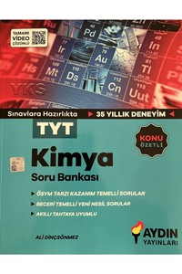 TYT Kimya Konu Özetli Soru Bankası Aydın Yayınları