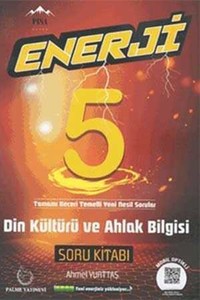  5.Sınıf Enerji Din Kültürü Ve Ahlak Bilgisi Soru Kitabı Palme Yayınevi