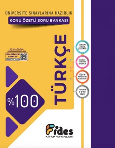 %100 Türkçe Konu Özetli Soru Bankası Fides Yayınları