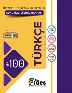  %100 Türkçe Konu Özetli Soru Bankası Fides Yayınları