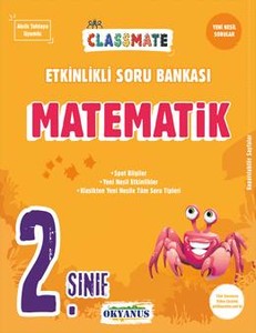 2. Sınıf Classmate Matematik Etkinlikli Soru Bankası Okyanus Yayıncılık