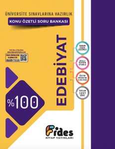  %100 Edebiyat Konu Özetli Soru Bankası Fides Yayınları