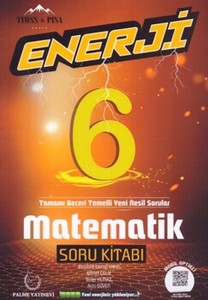 6.Sınıf Enerji Matematik Soru Kitabı Palme Yayınevi