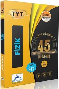 Tyt Fizik Video Çözümlü 45 Deneme Prf Paraf Yayınları