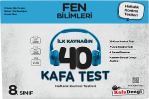 LGS 8. Sınıf Fen Bilimleri İlk Kaynağın 40 Kafa Test Kafadengi Yayınları