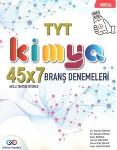 Tyt Kimya 45 X 7 Branş Denemeleri Orbital Yayınları