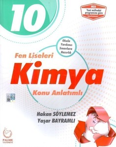 10. Sınıf Fen Liseleri Kimya Konu Anlatımlı Palme Yayınevi