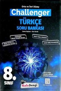 8.Sınıf Challenger Türkçe Soru Bankası Kafadengi Yayınları