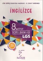 8. Sınıf LGS İngilizce Soru Bankası Karekök Yayınları