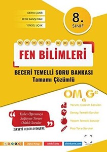  8. Sınıf Omage Gold Fen Bilimleri Soru Bankası Omage Yayınları