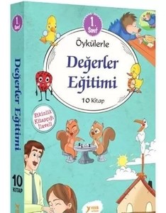 YUVA 1.SINIF DEĞERLER EĞİTİMİ 10 KİTAP