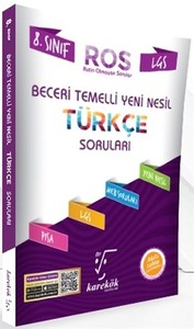 8. Sınıf Beceri Temelli Yeni Nesil Türkçe Soruları Karekök Yayınları