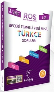  8. Sınıf Beceri Temelli Yeni Nesil Türkçe Soruları Karekök Yayınları