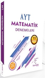  AYT Matematik Denemeleri Kitabı Karekök Yayınları