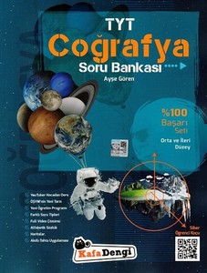 Tyt Coğrafya Soru Bankası  Kafa Dengi Yayınları