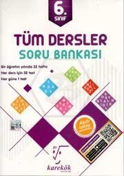  6. Sınıf Tüm Dersler Soru Bankası Karekök Yayınları