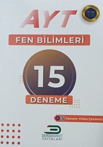 AYT Fen Bilimleri Branş Deneme Dersmarket Yayınları